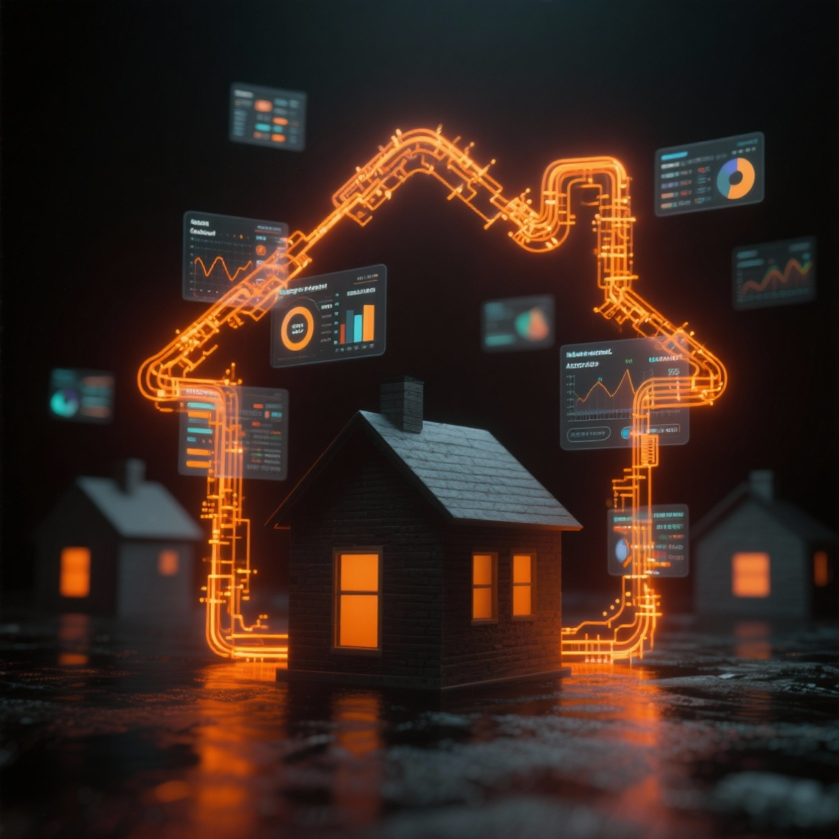 Financial data visualization dashboard